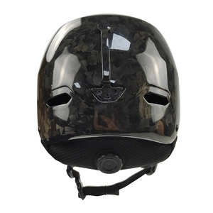 Casque de <span class=keywords><strong>ski</strong></span> et de snowboard en fibre de carbone Équipement de protection avancé pour les sports de libre équitation avec casque de neige de taille réglable - Product Image 5