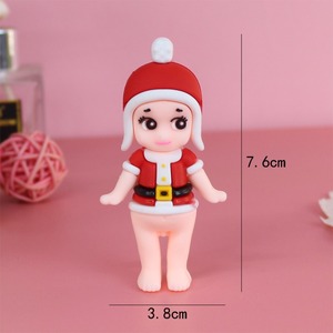 Plástico mágico Simple 2025 Navidad nueva decoración de <span class=keywords><strong>pastel</strong></span> Santa Claus alce muñeco de nieve árbol de Navidad <span class=keywords><strong>pastel</strong></span> de cumpleaños decoración de complemento - Product Image 5