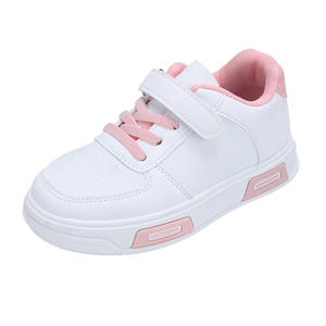 2025 printemps automne enfants chaussures de Sport décontracté garçons baskets nouvelles filles chaussures de course semelle souple fermeture Velcro cuir artificiel - Product Image 4