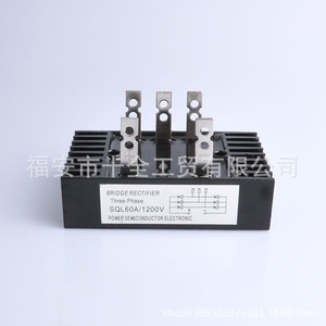 Three Phase Bridge <b>Rectifier</b> SQL40A 1200V 40A Chassis Mount Power Semiconductor - Product Image 4