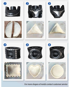 สายการผลิตเกี๊ยวขนาดใหญ่สำหรับอุตสาหกรรมและพาณิชย์ กำลังการผลิต 40,000 ชิ้น/ชม. เครื่องทำเกี๊ยวสำหรับซาโมซ่า มอมโม ราวีโอลี เกี๊ยวซ่า - Product Image 3