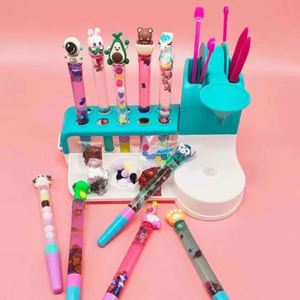 TOYSRUNNER Princess Beauty DIY Imaginary World Pen Creator Studio Jouets en plastique colorés Cadeau éducatif pour enfants Unisexe ED5 - Product Image 2