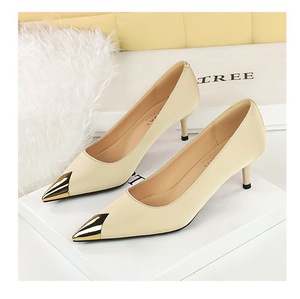 Zapatos de Vestir Elegantes para Mujer, Diseño de Tacón de Aguja, Punta Cerrada, Ligeros y Delgados, <span class=keywords><strong>Sandalias</strong></span> de Tacón para Dama - Product Image 6