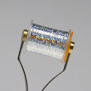 Bande de Mylar étroite de 150 yards/bobine, holographique, paillettes, corps de <span class=keywords><strong>nymphe</strong></span>, nervures, streamer humide/sec, matériaux pour la pêche à la mouche - Product Image 6