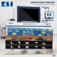 Mesin Pencetak Tepi Buku Digital Otomatis Penuh CSJ-EDGE3000 untuk Tepi Buku yang Disemprot, Buku Hardcover OEM