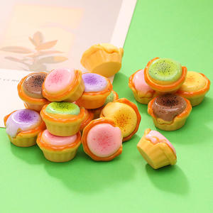 ของเล่นจำลองขนมทาร์ตเนื้อนุ่ม 3 มิติ ของเล่นเรซิ่นขนาดจิ๋ว ของเล่นทำมือสำหรับเด็ก ของขวัญขายส่ง - Product Image 4