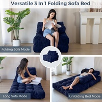 Canapé-Lit Pliant Convertible en Velours Côtelé Personnalisable, Fabricants de Fauteuils en Mousse à Bas Prix