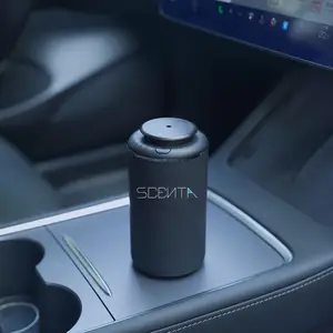 SCENTA Private Label Ce Mini plastica senza acqua profumo per auto elettrica portatile essenziale purificatore d'aria ricaricabile
