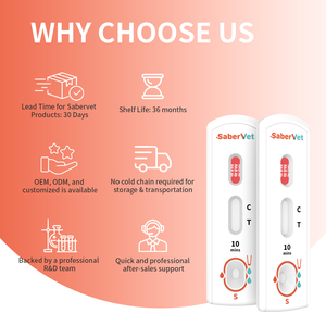 <span class=keywords><strong>Test</strong></span> rapide de diagnostic à haute sensibilité en une étape, <span class=keywords><strong>test</strong></span> d'anticorps de la rage, kit de <span class=keywords><strong>test</strong></span> rapide d'anticorps de la rage - Product Image 6