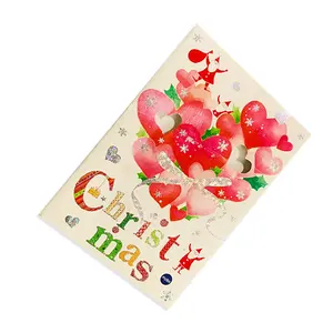 Programmable musical christmas greeting card with custom printing