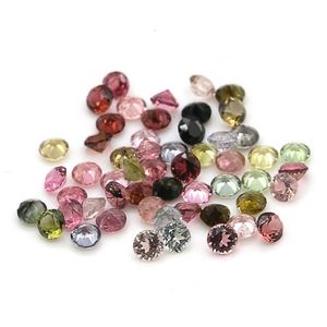 Piedra de turmalina natural Piedra de turmalina de corte brillante para joyería - Product Image 3