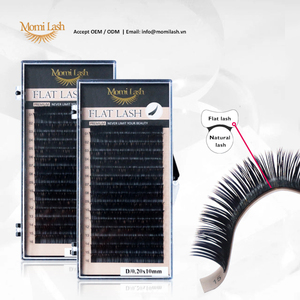 Extensions de cils plates personnalisées, modernes et individuelles, avec un confort léger, étiquette privée - Product Image 1