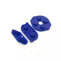 Boutons en caoutchouc silicone conducteur multicolores pour clavier de Game Boy Advance GBA