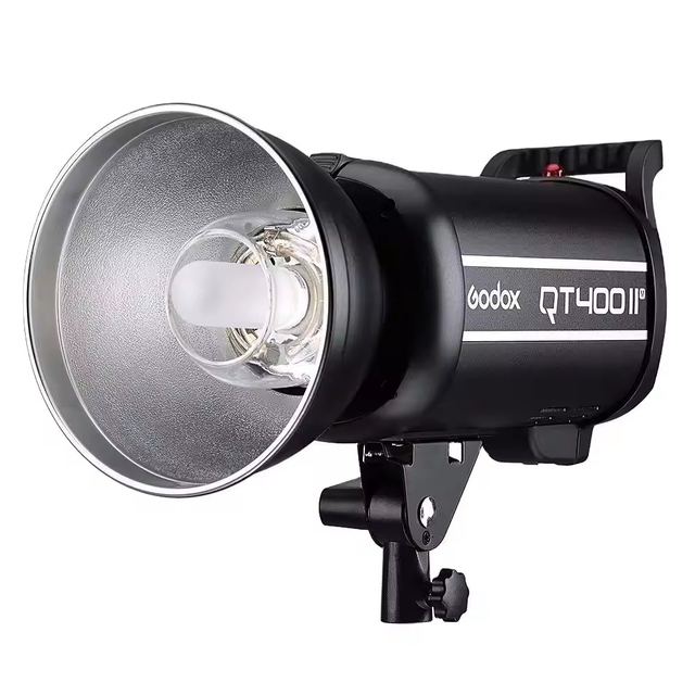 Godox Quicker400iim 400W High-Speed Wireless Strobe Studio Flash Light Kit 2.4G 5600K Color Temperature 110V/220V 28-105mm Range