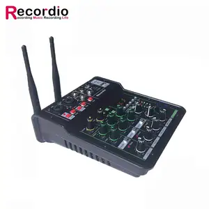 Mixer Audio Bertenaga Baterai Recordio untuk Performa Panggung