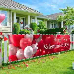 High Quality Custom Affordable Portable Weather Resistant UV Printing Vinyl <b>Banner</b> for Valentine's Day Outdoor/Indoor Display - Product Image 6
