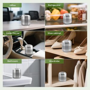 <span class=keywords><strong>Deodorante</strong></span> per Frigorifero a <span class=keywords><strong>Lunga</strong></span> <span class=keywords><strong>Durata</strong></span> (10 Anni), Elimina Odori per <span class=keywords><strong>Auto</strong></span> e Armadi - Tecnologia Nano Catalitica - Product Image 3