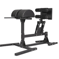 Banc de musculation pliable en acier pour gluteus, ischio-jambiers et extensions dorsales