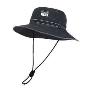 Custom Logo Outdoor Activities Summer Season <b>Sunscreen</b> Fishing and Hiking Female for Woman Bucket Hat - Product Image 2