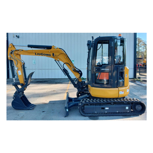Heavy Duty 9035E Hydraulic Mini Digger 3980kg Crawler Bagger 3.8 Ton <b>Small</b> Excavator with Zero Tail Swing for Narrow Space Work - Product Image 1