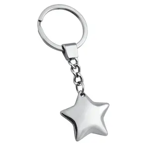 Porte-clés étoile en métal Modèle 7980_7779 Merchandising personnalisé - Product Image 1