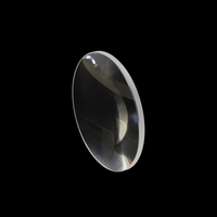 Lentille biconvexe de haute précision en verre K9, lentille convexe pour système d'imagerie
