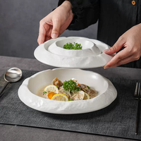 Assiettes en Porcelaine Two Eight Écologiques pour Banquets, Restaurants, Desserts et Gastronomie Moléculaire – Vaisselle Blanche Luxe