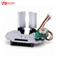 AV Projektör Ekipmanları için Yüksek Hassasiyetli 15mm Mikro Adımlı Step Modülü 5V 12Ω 1000 PPS Bıçak Mekanizması