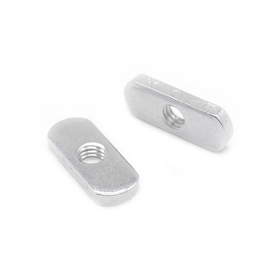 Écrou OEM personnalisé en acier inoxydable et acier au carbone avec filetage M3/M4, nickelé et poli, pour applications minières - Product Image 3