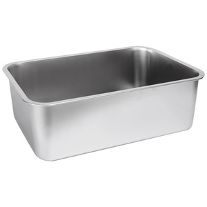 Bandeja Cuadrada de Acero Inoxidable de 7, 10, 15 y 20 cm de Profundidad para Almacenamiento de Alimentos en Hoteles, Apta para Lavavajillas - Product Image 2
