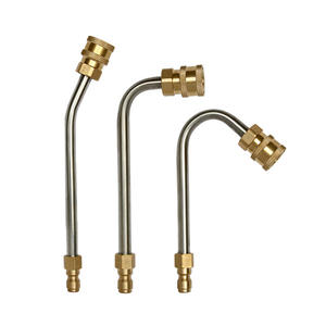 Amare 高压清洗机延长杆不锈钢 1/4 英寸雪泡沫喷枪洗车护理金色 12 个月保修 - Product Image 2