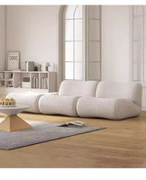 Ensemble de canapés modulaires compressés au design populaire, emballés sous vide dans une boîte, canapé compressé moderne et luxueux pour salon