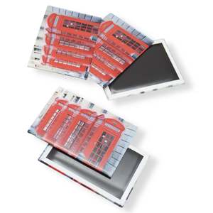 Aimants de réfrigérateur personnalisés en étain avec aimant puissant, style rétro, pour la maison et le bureau - Product Image 4