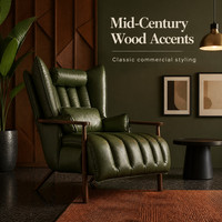 Fauteuil impérial minimaliste italien, canapé simple en cuir de luxe rétro, design imprimé tigre, salon en bois