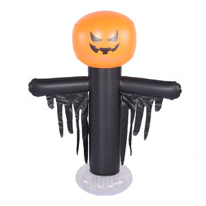Grand ballon gonflable personnalisé de modèle de <span class=keywords><strong>citrouille</strong></span> en PVC de publicité extérieure pour Halloween Portable alimenté par batterie livré avec sac - Product Image 5