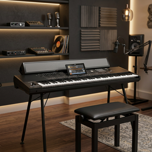 Nouveau Clavier Arrangeur Workstation Numérique Pa5x 76 Touches Style Piano à Queue Mécanique Industriel OEM/ODM Personnalisable - Product Image 3