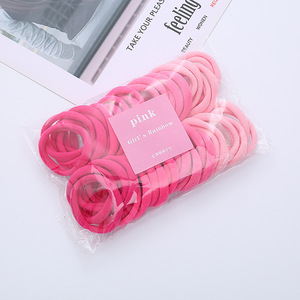 Primavera tinta unita fascia elastica fascia per capelli 50 pz Set fasce per capelli per ragazze 4cm fascia per capelli per donne e ragazze - Product Image 4