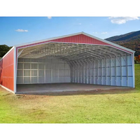 Entrepôts Pratiques Préfabriqués à Structure en Acier pour Bâtiment de Bureaux, Garage et Abri