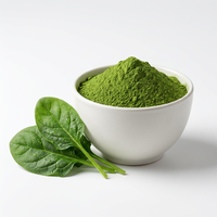 Poudre d'épinards de qualité supérieure - 100% pure et naturelle, superaliment vert pour les smoothies et les pâtes