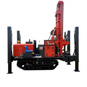حفارة آبار مياه عميقة محمولة بمحرك ديزل عالي الجودة من شركة تشيزوان الصينية مع عمق حفر يصل إلى 500 متر كحد أقصى - Product Image 1
