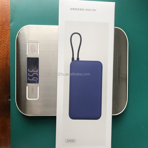 20000mAh PB2030MI USB Type C 33W Charge rapide Portable pour Xiao Mi Power Bank <span class=keywords><strong>20000</strong></span> Batterie externe <span class=keywords><strong>Powerbank</strong></span> pour Mi - Product Image 3