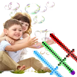 Bâton à bulles géant LED pour enfants, épée à bulles liquide Pixel pour jeux en plein air et cadeaux de bienvenue - Product Image 5