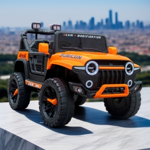Auto elettrica per bambini con telecomando, auto giocattolo a quattro ruote può sedersi sulle persone, passeggino per bambini - Product Image 3