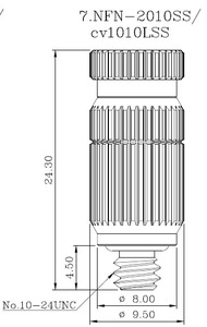 หัวฉีดหมอกแรงดันสูง - Product Image 6