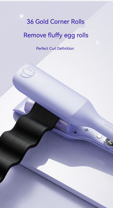 Rizador <span class=keywords><strong>de</strong></span> Pelo Profesional Phenitech Pro en Forma <span class=keywords><strong>de</strong></span> U para <span class=keywords><strong>Ondas</strong></span> Duraderas Tipo <span class=keywords><strong>Sirena</strong></span>, Barriles <span class=keywords><strong>de</strong></span> Cerámica Extra Profundos, Calor Inteligente - Product Image 4