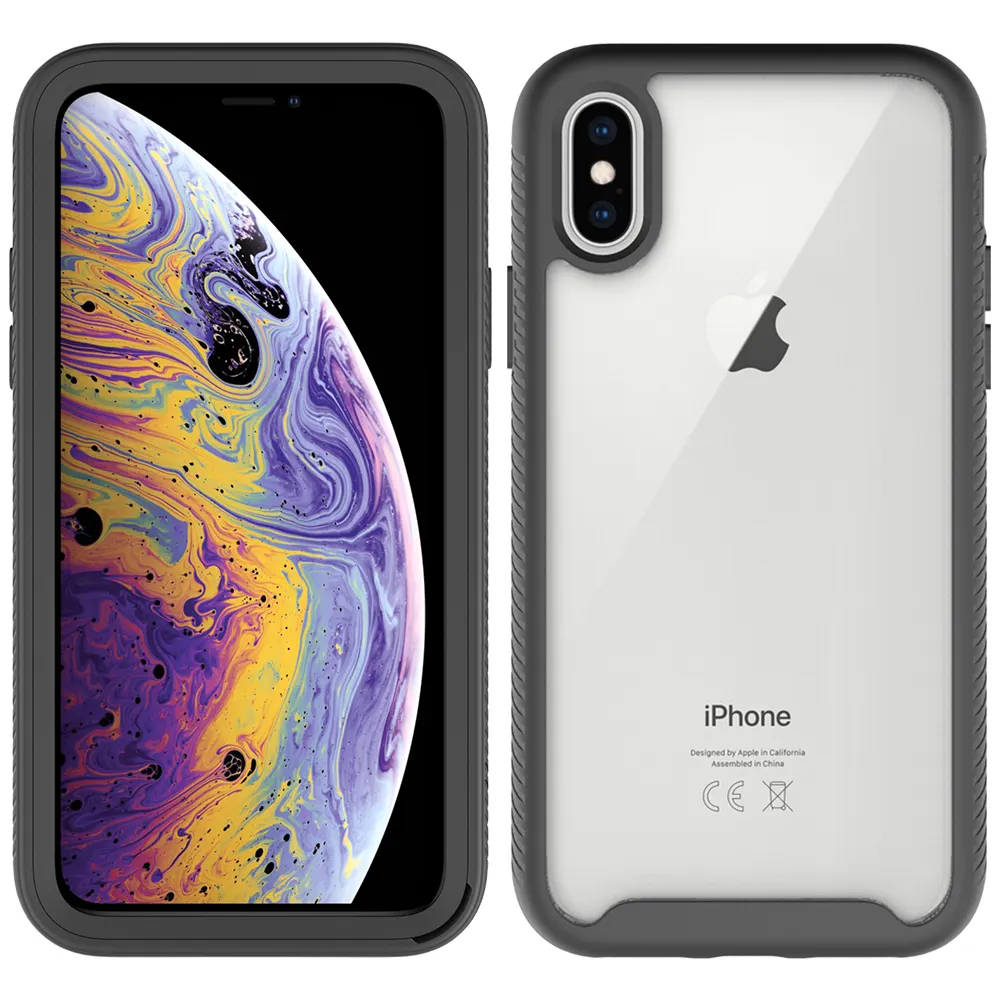 Full Body Rugged Bumper Case Phone Cover For Apple For iPhone XS Max