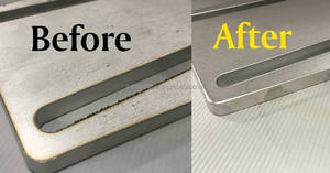 Multifunktionale Scotch Brite Haaransatzmatte Nachbedienungs-Poliermaschine für Metallblech - Product Image 6