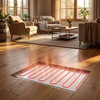 Câble électrique en fibre de carbone à chauffage rapide pour chauffage par le sol, production OEM haute efficacité