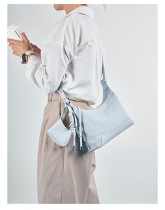Fashion Ladies Vintage <b>Small</b> Size Genuine Leather Women Shoulder <b>Tote</b> <b>Bags</b> Custom Handbag Zip Summer Supplier Wholesale - Product Image 6