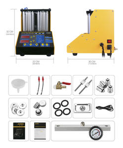 ऑटो ct150 इंजेक्टर क्लीनर कार अल्ट्रासोनिक ईंधन इंजेक्टर और ct150 इंजेक्टर सफाई टेस्टर 220v/110v 4 4 सिलेंडर के साथ - Product Image 5